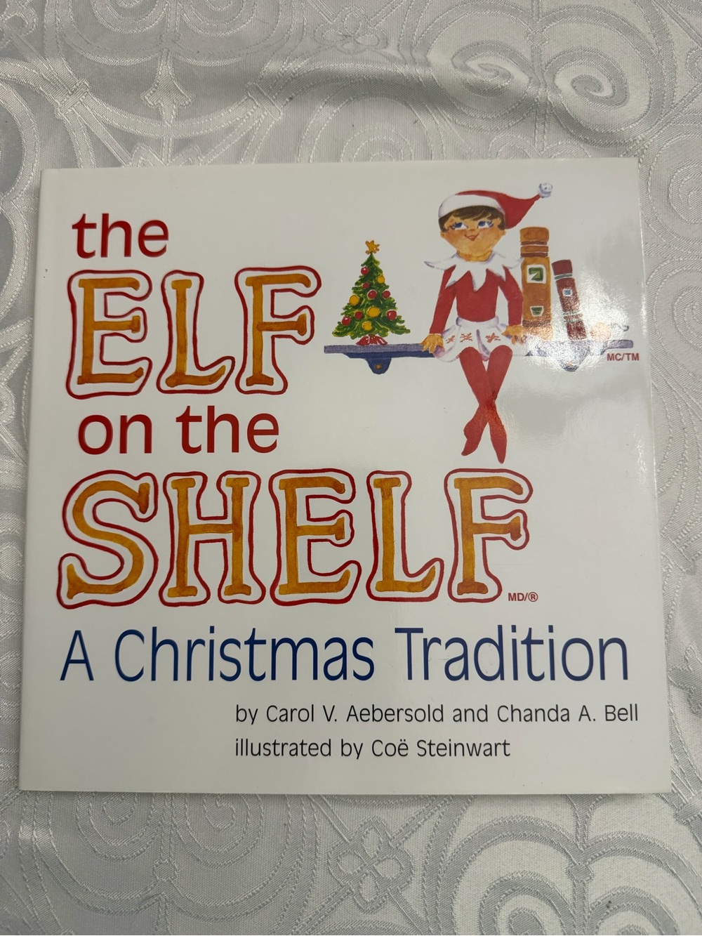 The Elf On The Shelf Hardcover Fiction Christmas Story Book Child Kid